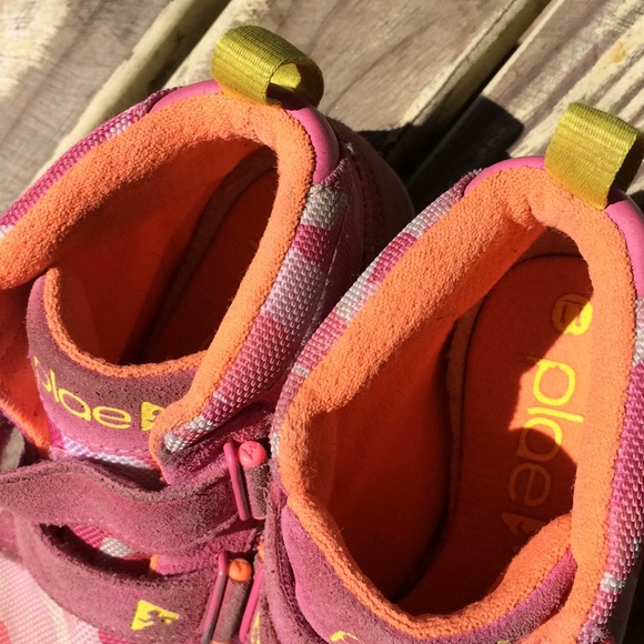 PLAE Pink Camouflage High Top Sneaker 11.5 - Picture 2 of 8